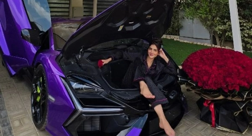محمد سامي يفاجئ مي عمر بسيارة فاخرة في عيد ميلادها