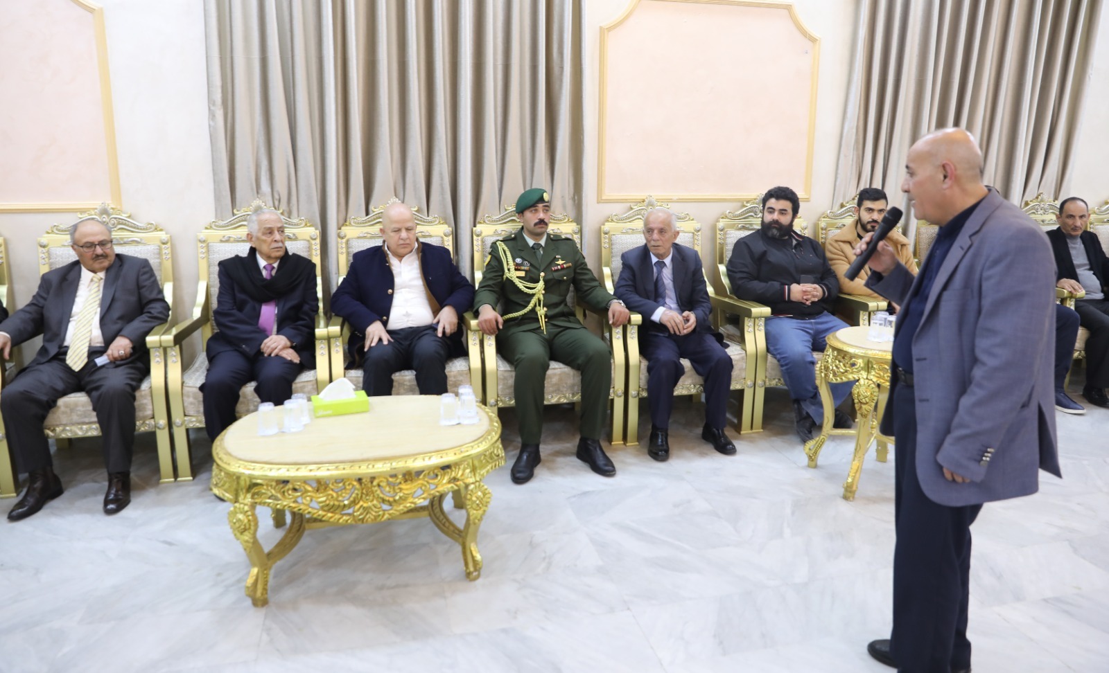 العيسوي يعزي عشائر بينو والمساعدة والمصري والخريسات