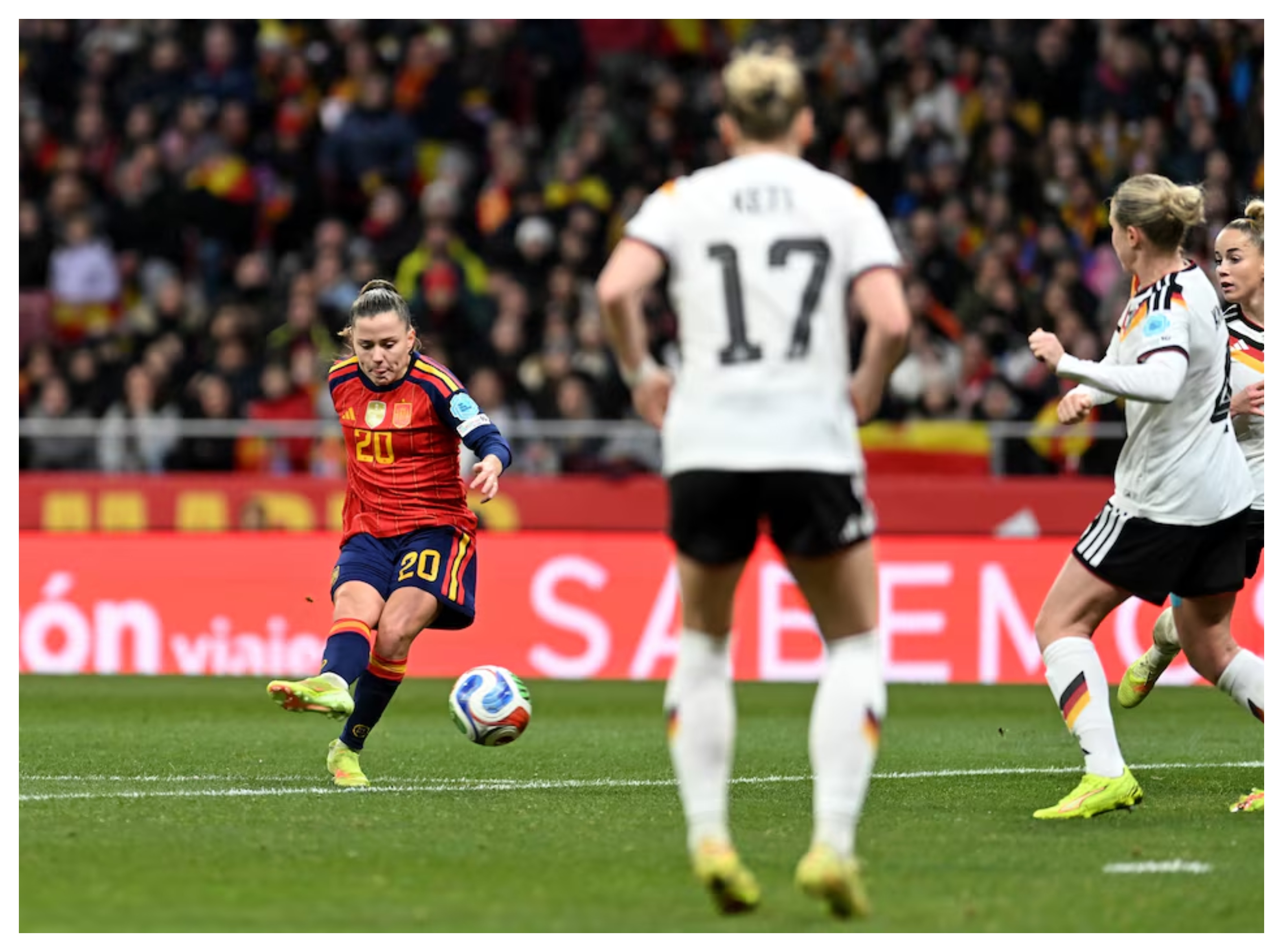 إسبانيا تفوز بدوري الأمم الأوروبية للسيدات على حساب ألمانيا