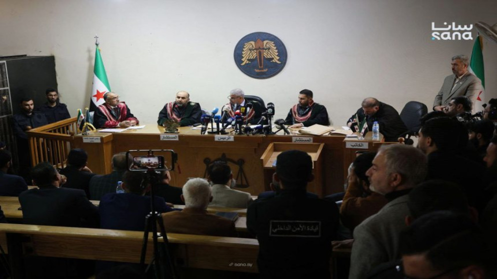 أول محاكمة علنية بحلب لاتهام 14 بجرائم الساحل