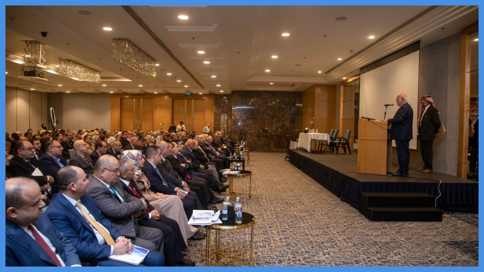 الجامعة الهاشمية تشارك بالمُلتقى التكريمي للجامعات بـ آرسيف