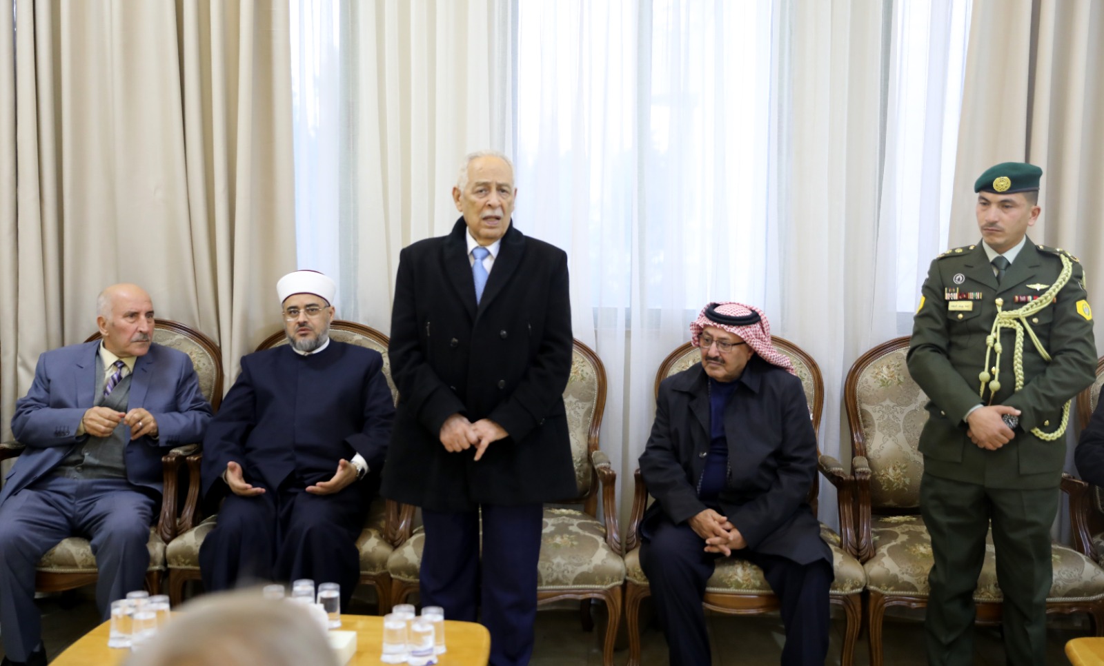 العيسوي يعزي الأخرس والحسنات وطبيشات والخصاونة وصبحا