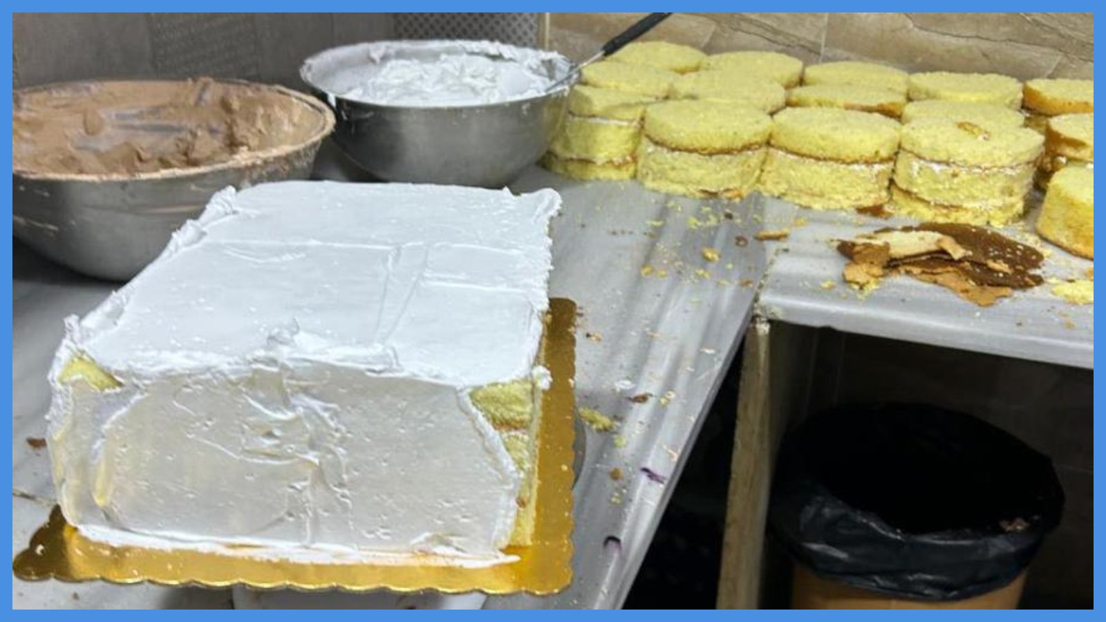 إغلاق مشغل حلويات في المفرق ..  صور