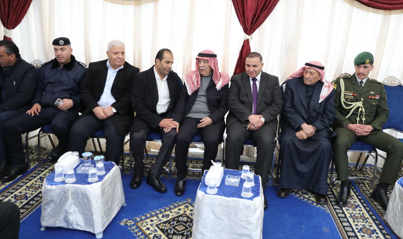 العيسوي يعزي عشيرتي الغويري والشحاحدة