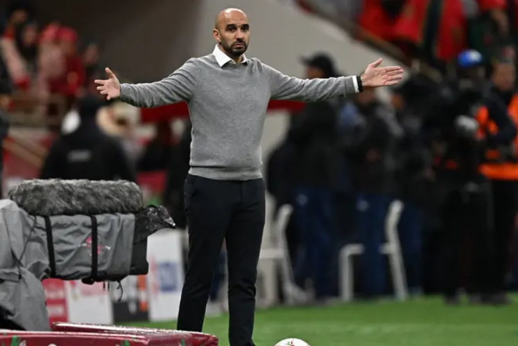 الركراكي: أتفهم عدم رضا جماهير المنتخب المغربي