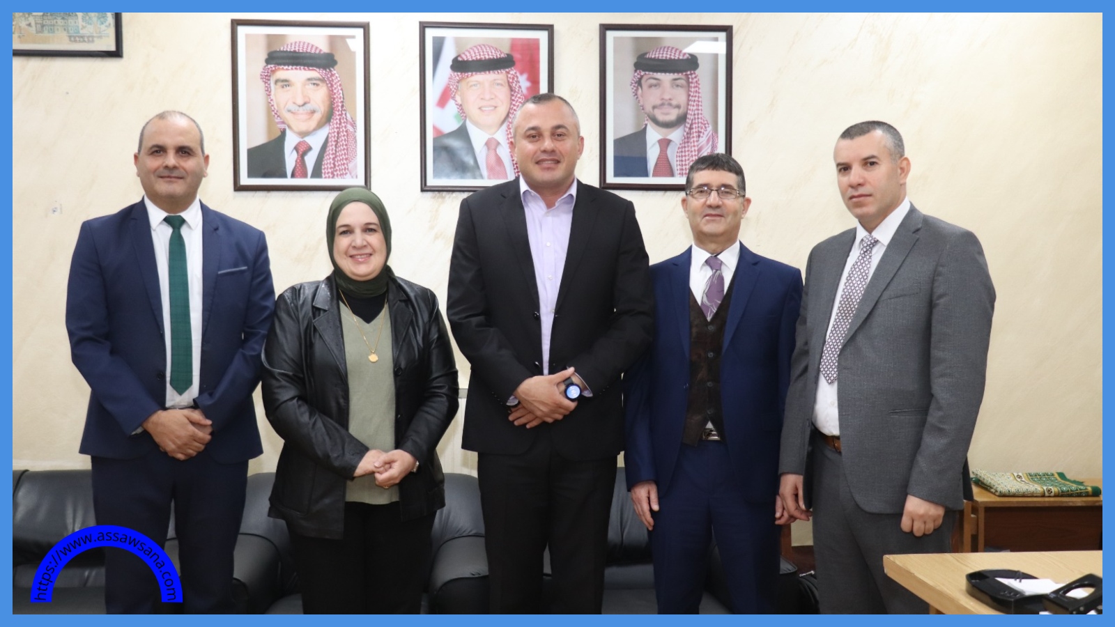 وفد أكاديمي جزائري يزور سياحة اليرموك