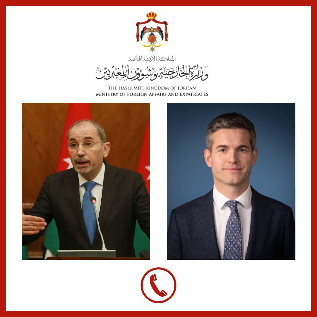 الأردن وهولندا يبحثان التصعيد الإقليمي ويؤكدان تعزيز التعاون