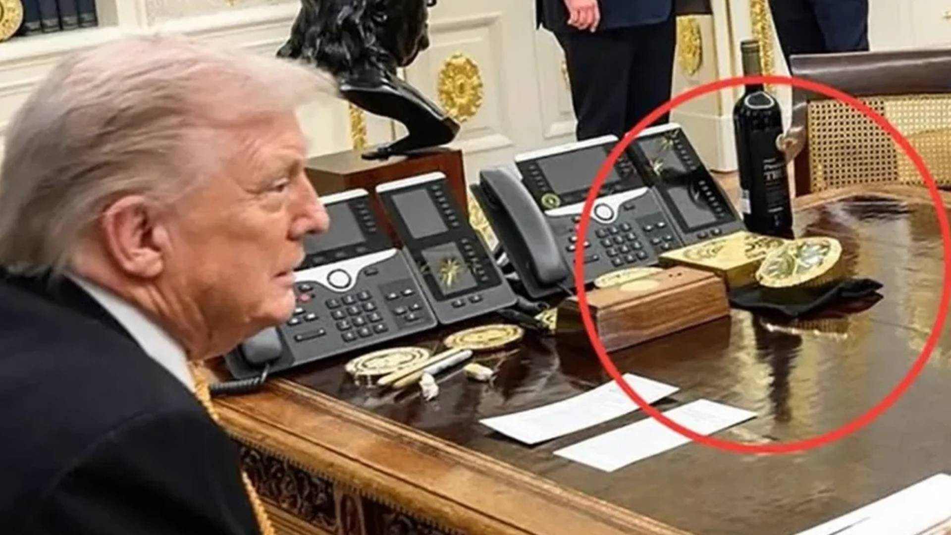 ساعة رولكس وسبيكة ذهب تثير جدلاً حول مكتب ترامب