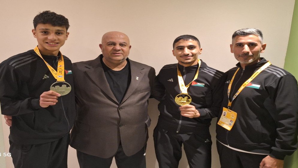 ذهبية للحراسيس وفضية للنجار في الدوري العالمي للشباب للكراتيه