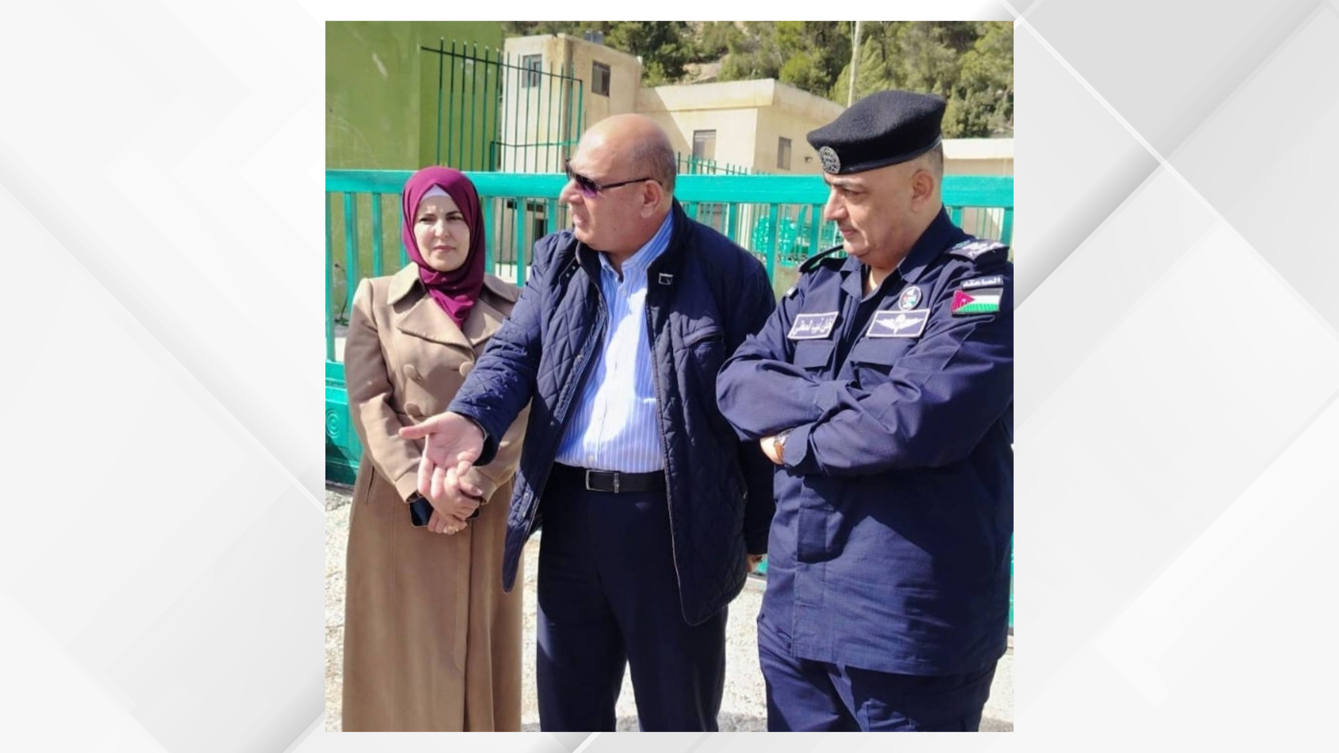 محافظ جرش يتابع انقطاع الإنارة على طريق جرش- عجلون