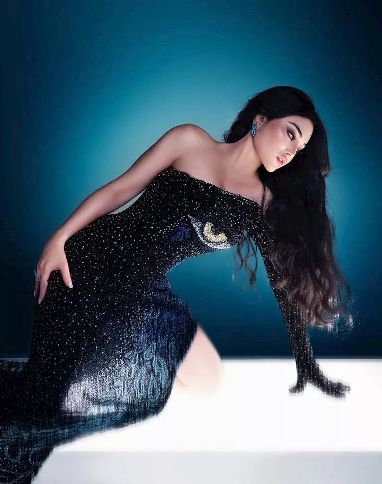 هيفاء وهبي تخطف الأنظار بفستان أسود جريء  ..  صور