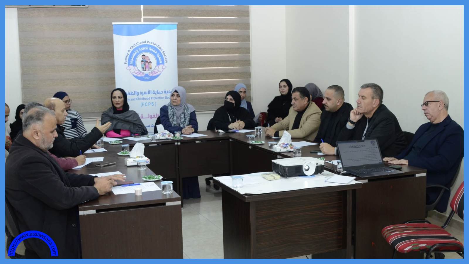 اجتماع يناقش البرامج التي ينفذها مركز الإبداع الشبابي-اربد