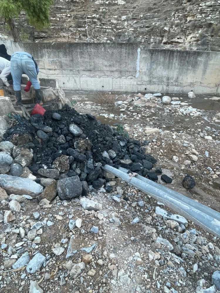 مياه اليرموك تنهي مشكلة تسرب المياه المعالجة في وادي دوقرا