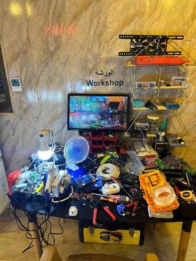 بيت الإبداع في عجلون ..  عندما يختلط التراث بالتكنولوجيا