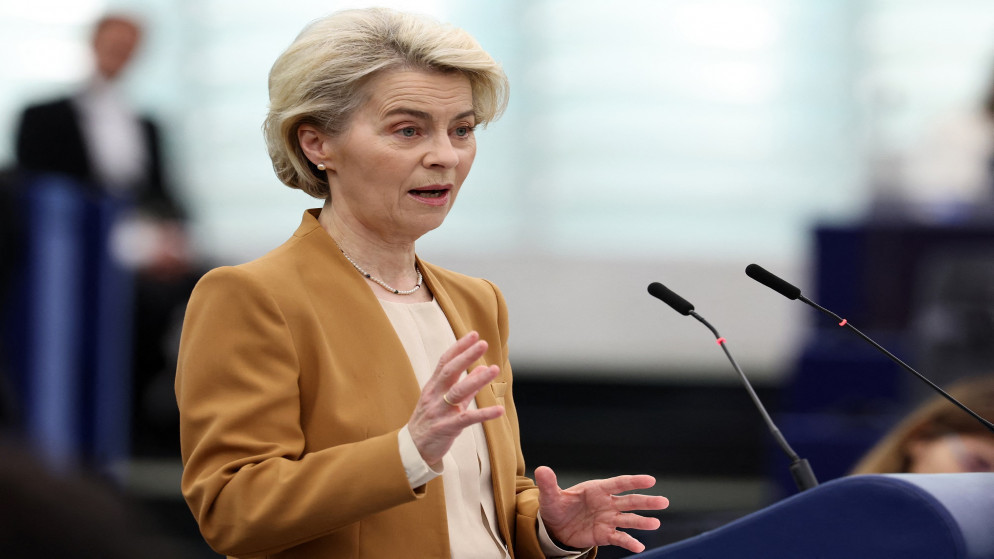 أورسولا فون دير لايين تزور الأردن وسوريا ولبنان الأسبوع الحالي