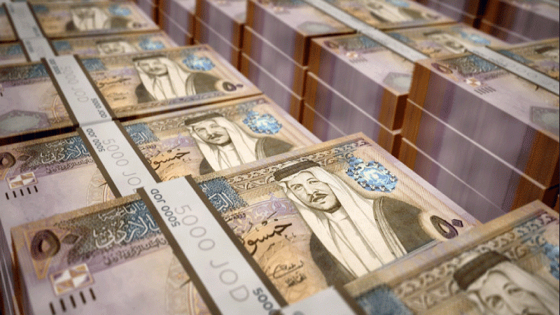 الاحتياطي الأجنبي في الأردن يسجل أعلى مستوى تاريخي