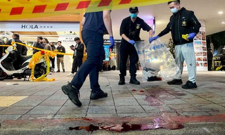 مقتل 3 أشخاص إثر هجوم بسكين في تايوان ووفاة المشتبه به