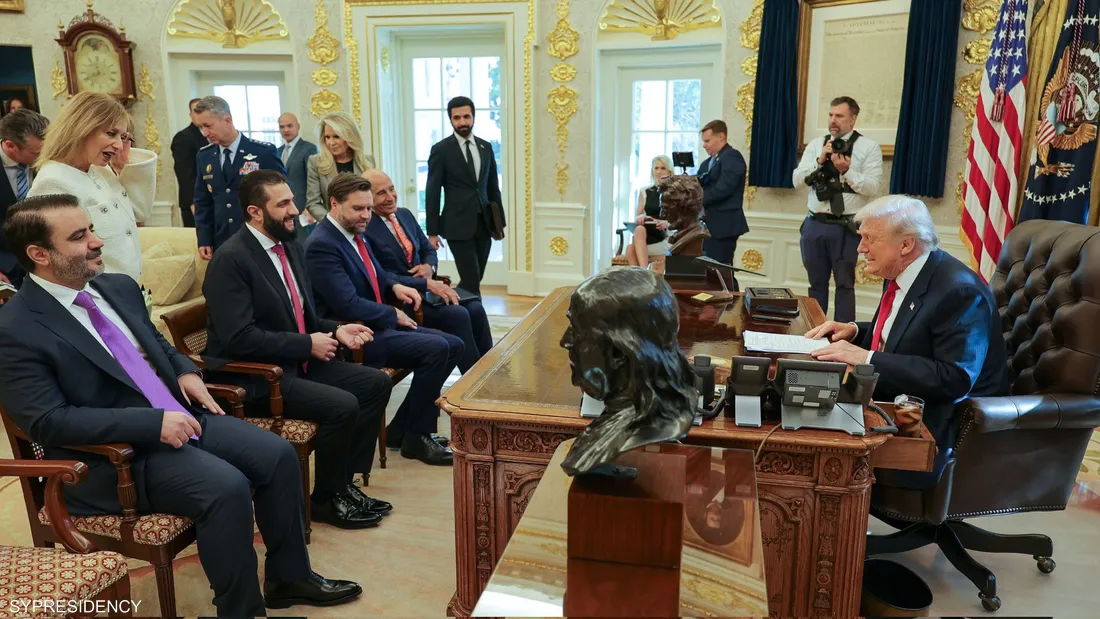 ترامب: نعمل مع إسرائيل على التفاهم مع سوريا وتحسين العلاقات معها