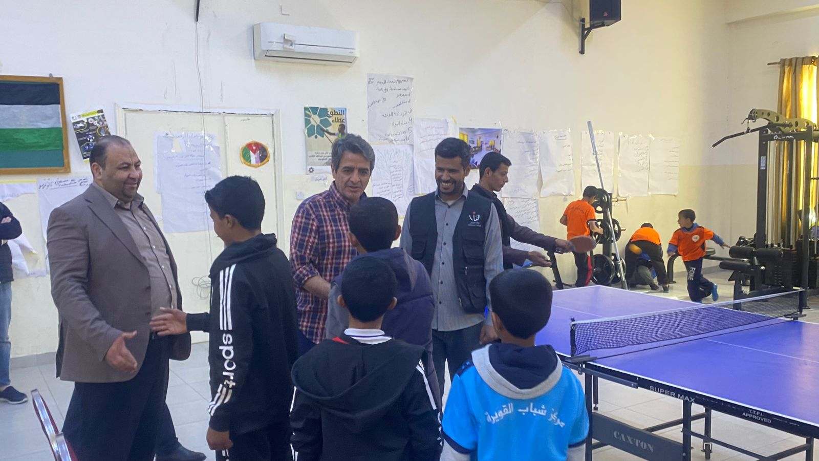 وزير الشباب يتفقد مركزي شباب وشابات الديسة والقويرة 