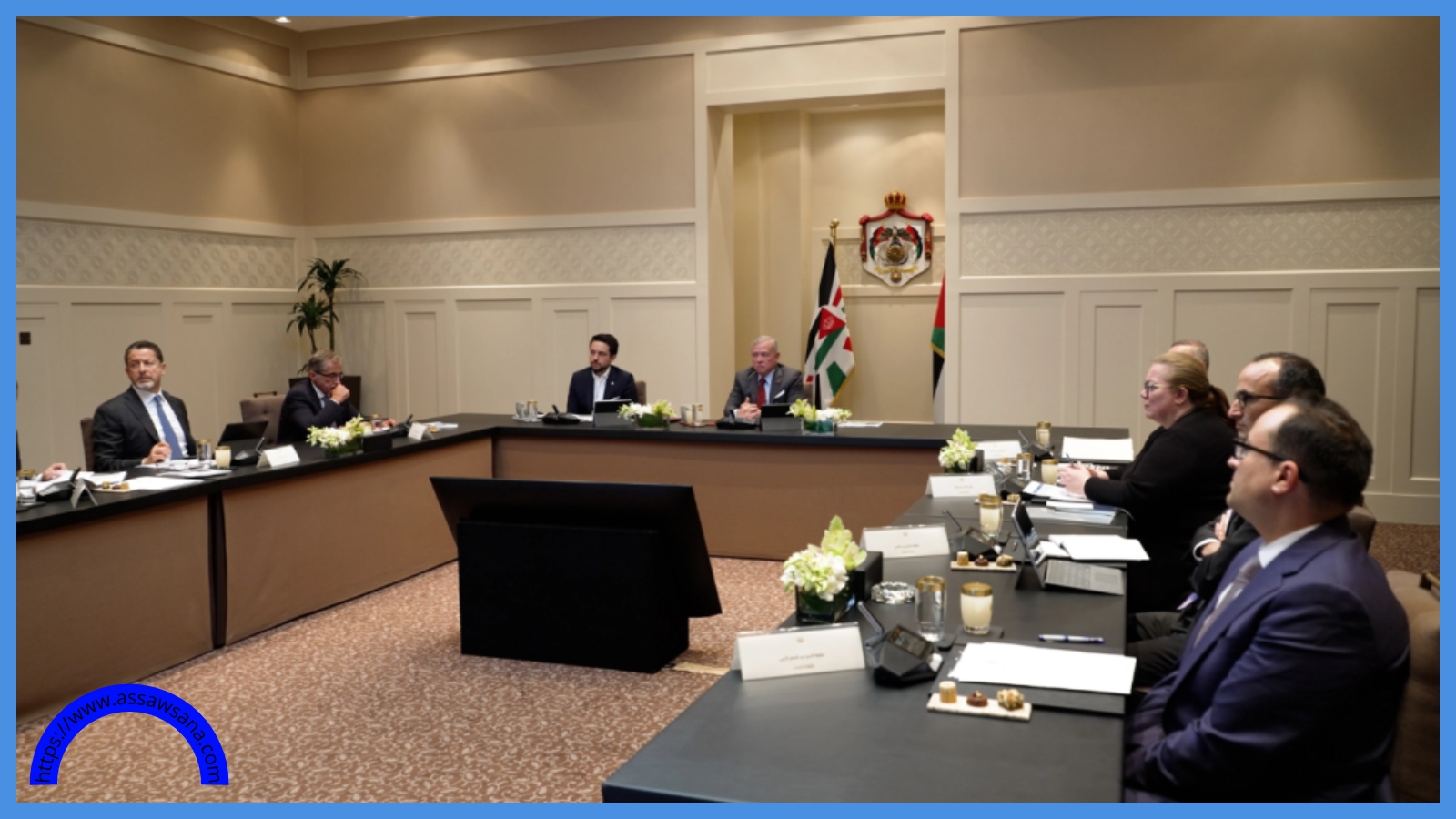 توجيهات من الملك الى الحكومة