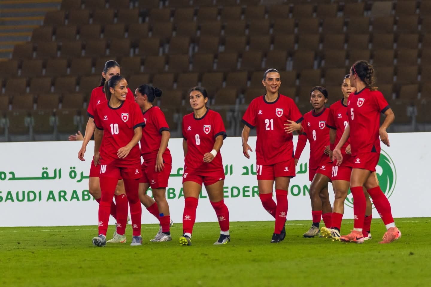 منتخب السيدات لكرة القدم يفوز على نظيره الفلسطيني