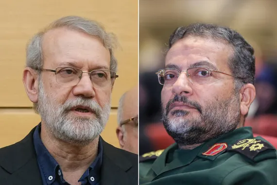 وزير الدفاع الإسرائيلي: اغتلنا علي لاريجاني