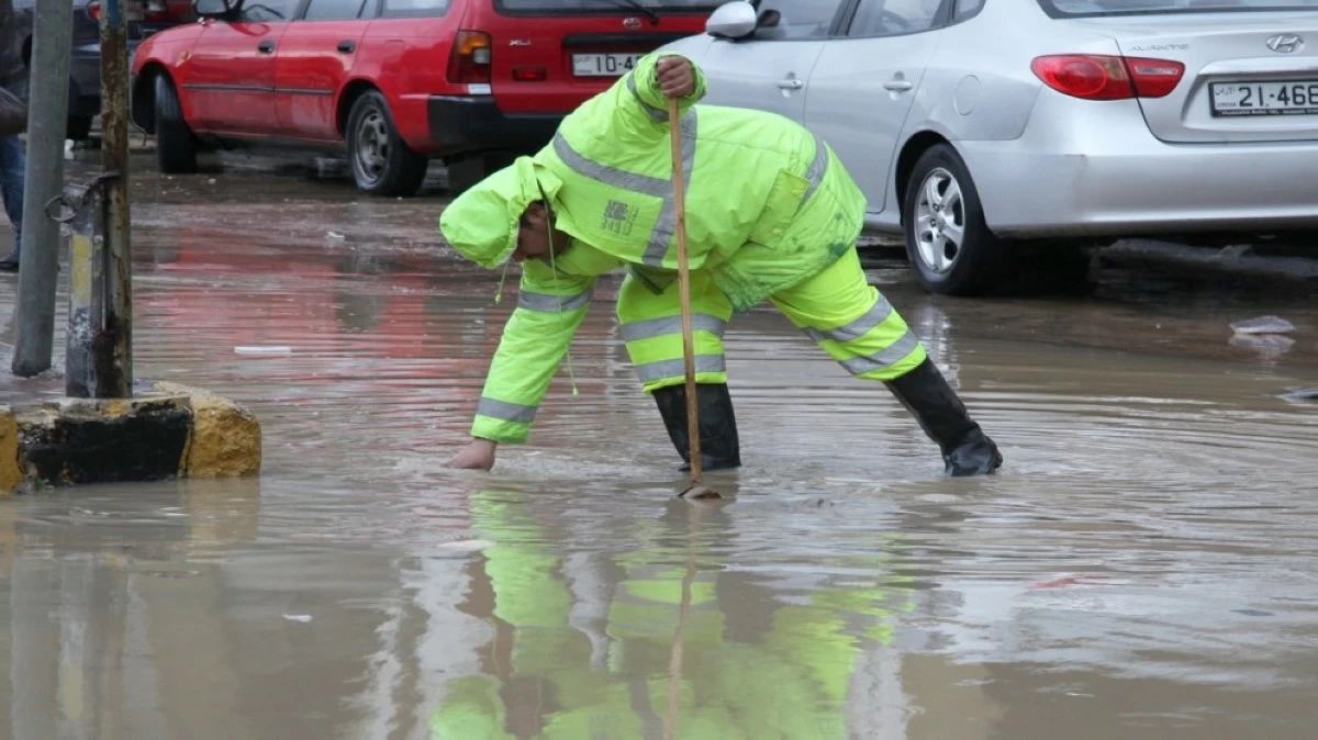 أمانة عمّان: 4600 موظف جاهزون للتعامل مع الحالة الجوية