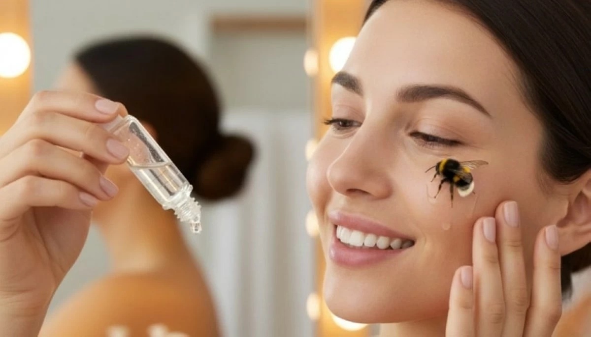 سمّ النحل يقتحم عالم التجميل ويعيد للبشرة شبابها