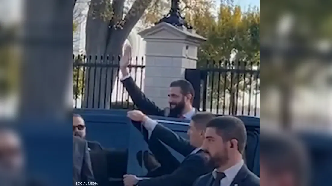 الشرع يغادر البيت الأبيض بعد اجتماعا مطولا مع ترامب 