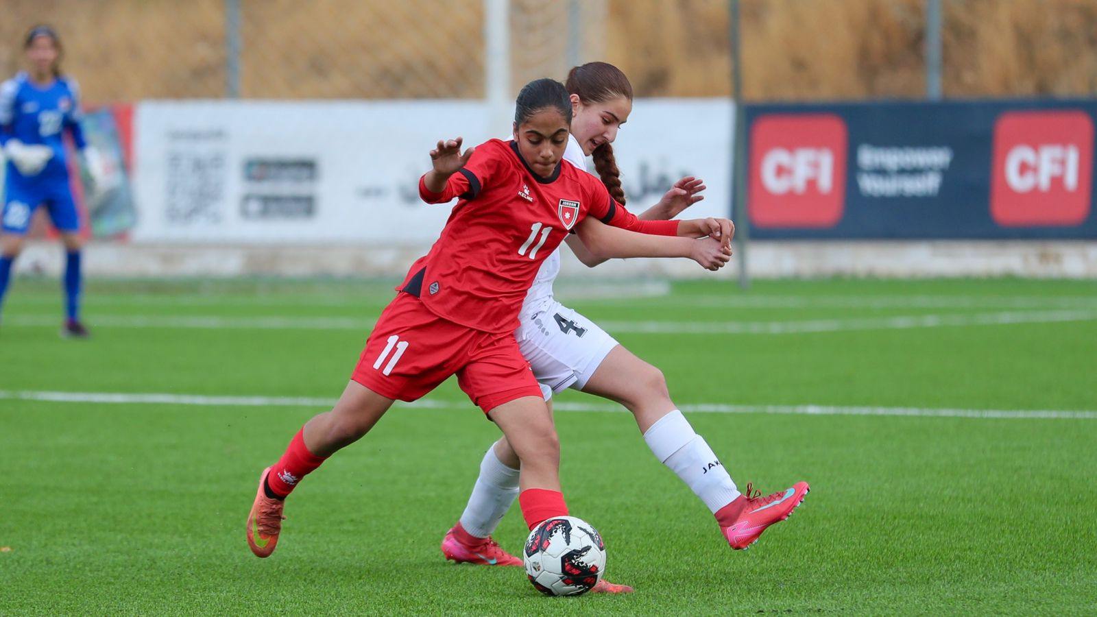 المنتخب النسوي تحت سن 14 يفوز على نظيره العراقي