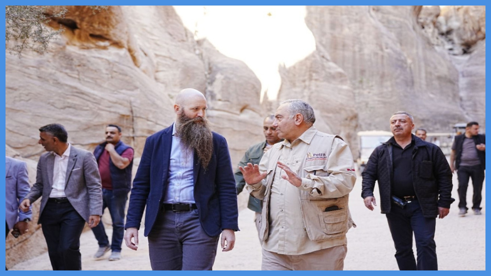 رئيس سلطة البترا يبحث والسفير الأميركي آفاق التعاون