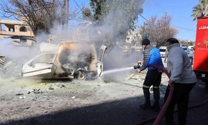 شهيد ومصاب في غارة إسرائيلية على سيارة جنوبي لبنان