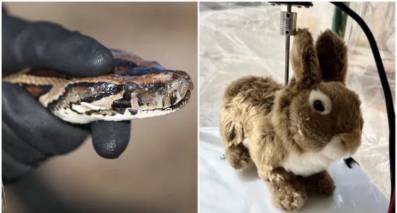 فلوريدا تستخدم أرانب روبوتية لمطاردة الثعابين الغازية