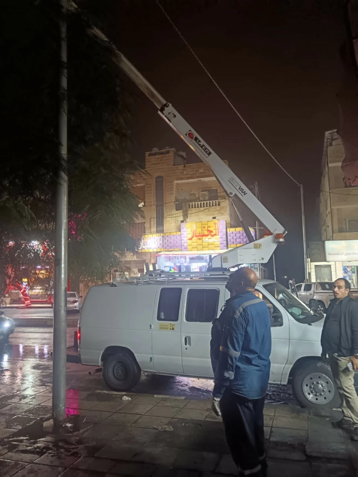 باستثناء رحمة  ..  إعادة التيار الكهربائي لمعظم مناطق العقبة 