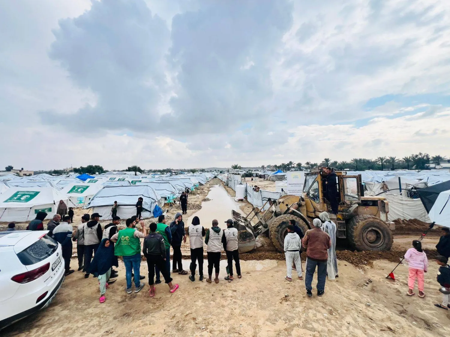 الأمم المتحدة: 55 ألف عائلة تأثرت بالأمطار والعواصف الأخيرة في غزة 