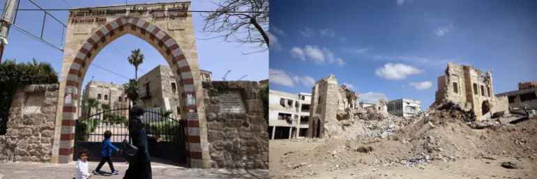  الاحتلال يسرق 17000 قطعة أثرية من قصر الباشا بغزة