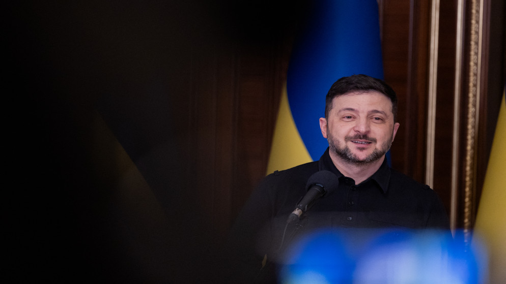 حلفاء أوكرانيا الأوروبيون يجتمعون في كييف لبحث خطة إنهاء الحرب