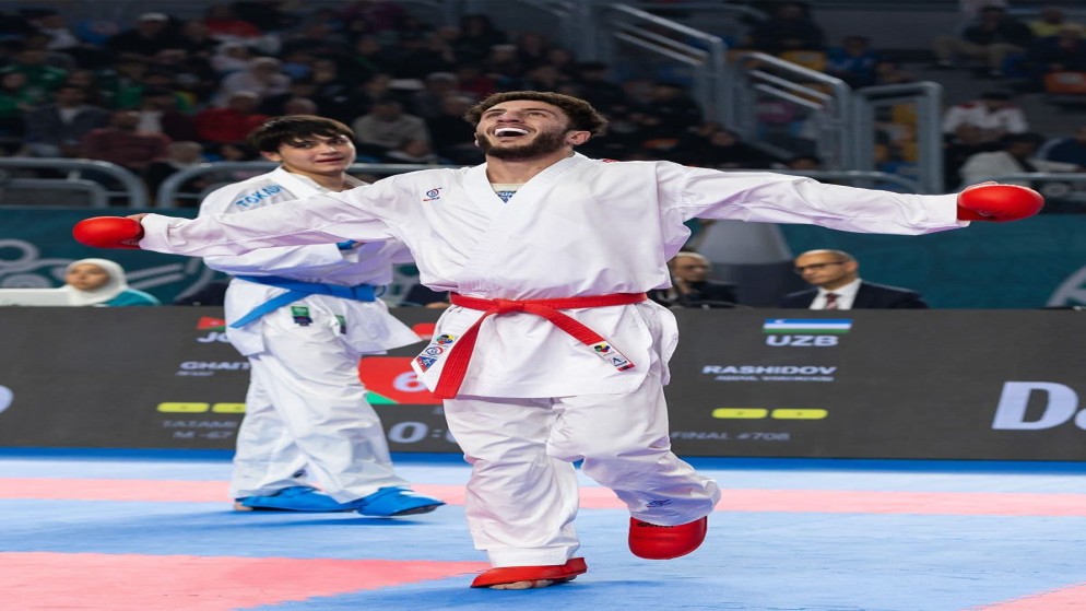 ميدالية ذهبية للأردن في بطولة العالم للكراتيه