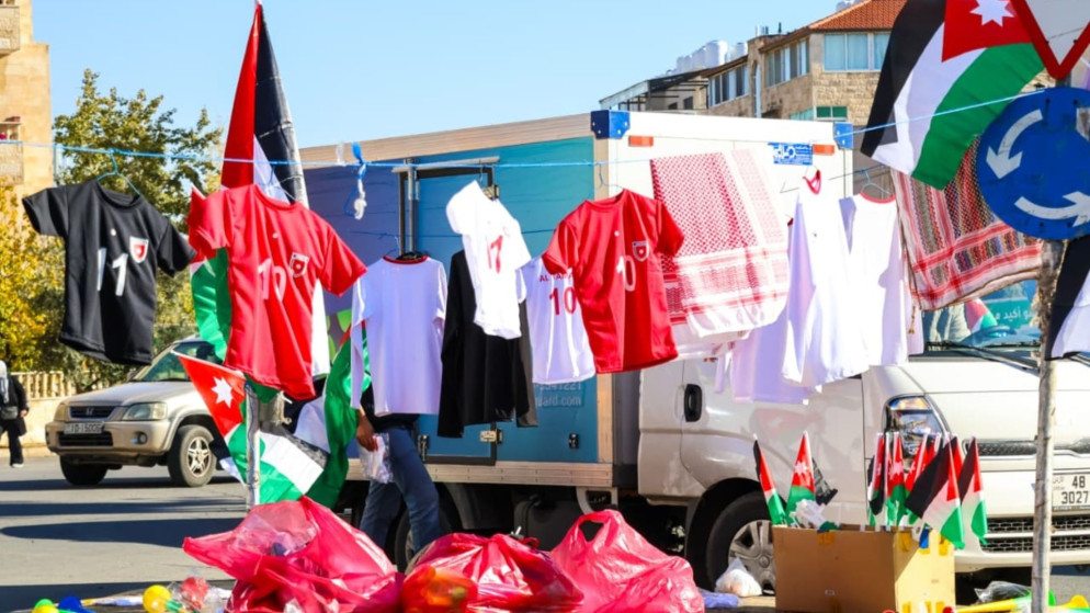 عمّان تتزين دعماً للنشامى قبل نهائي كأس العرب