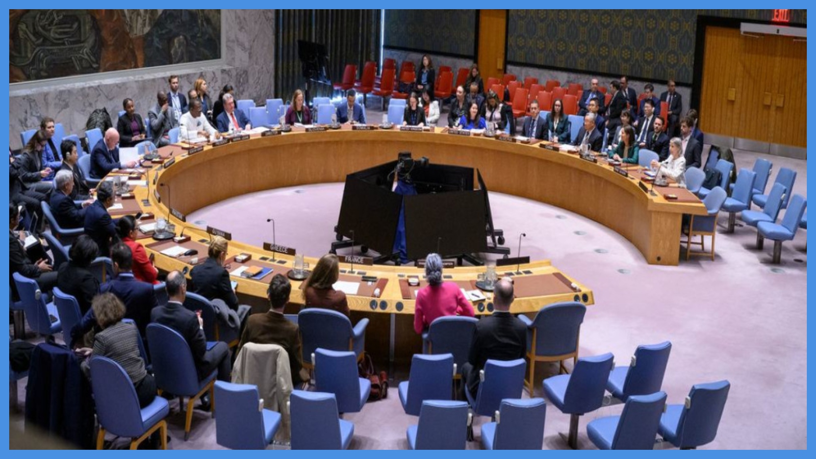 مجلس الأمن يقر المشروع الأميركي بشأن غزة