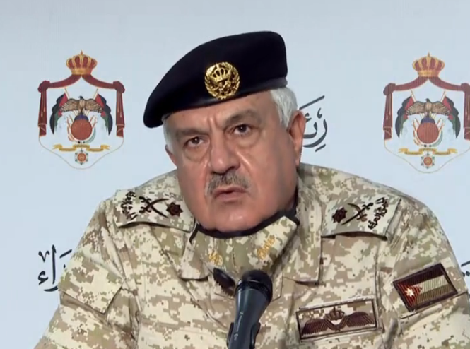 اللواء الحنيطي يستقبل بالتيرناس والوفد المرافق