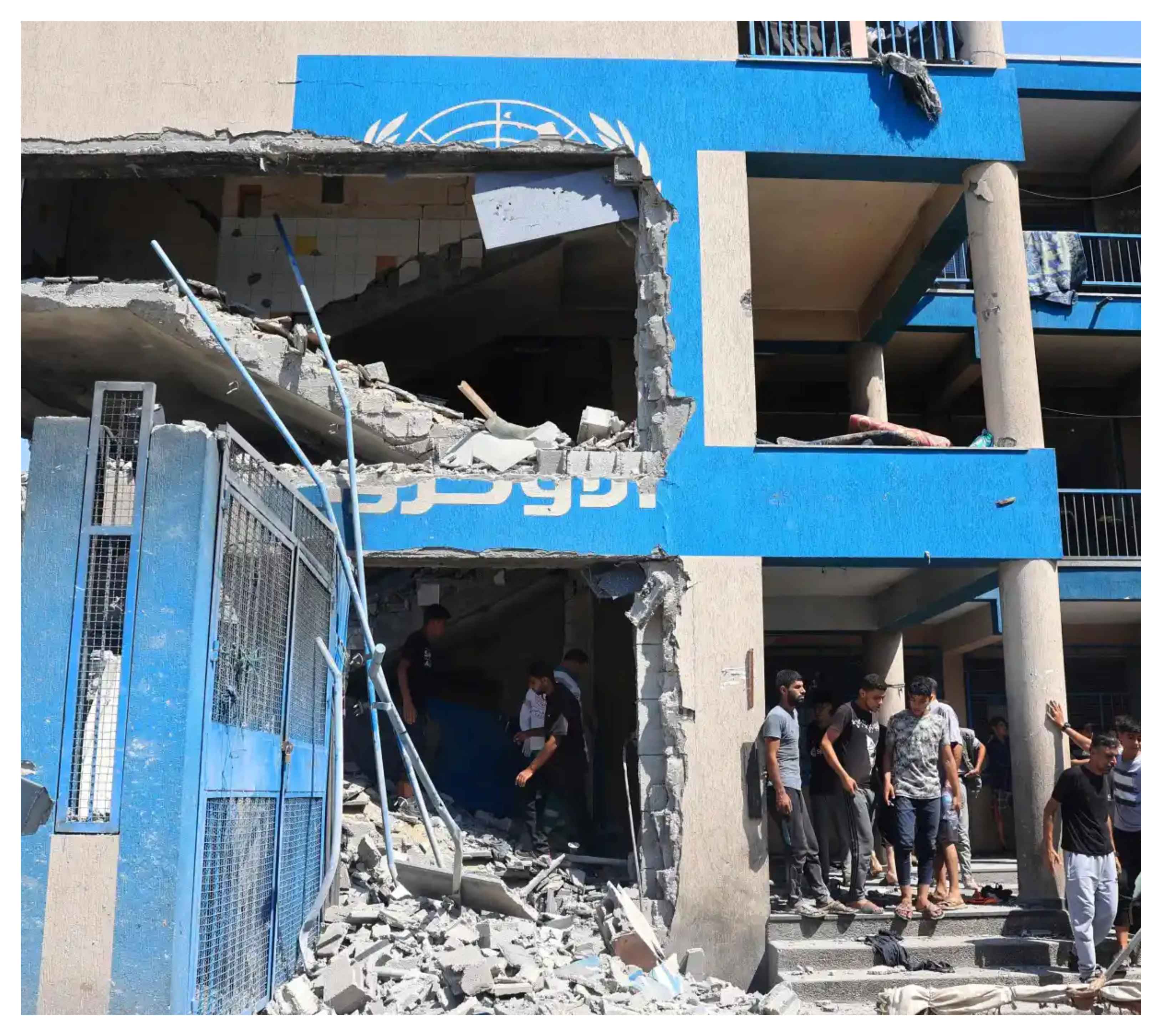 الأونروا: تضرر معظم المباني التابعة لنا في غزة