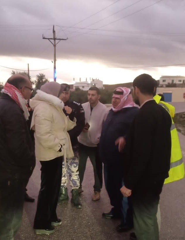 محافظ المفرق يتفقد جاهزية بلدية رحاب للتعامل مع الظروف الجوية 