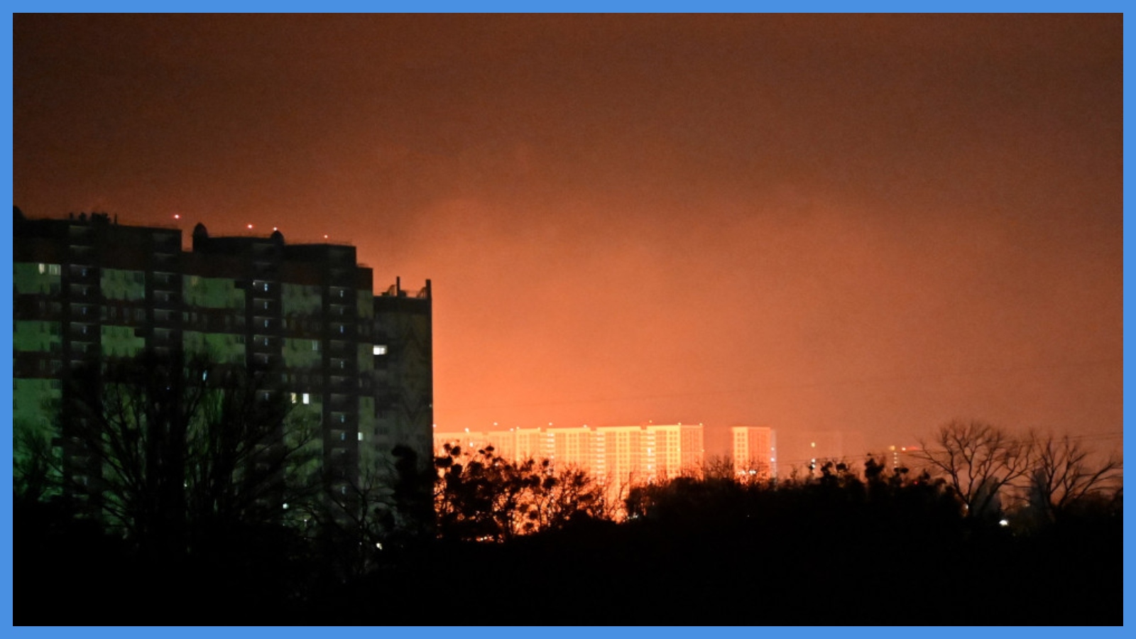 كييف تتعرض لهجوم روسي ضخم