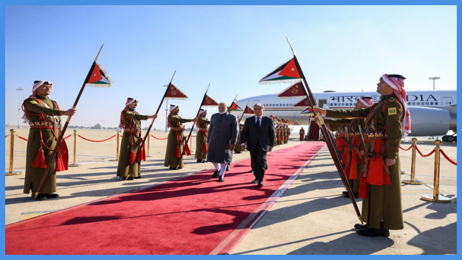 حسّان يستقبل رئيس وزراء الهند