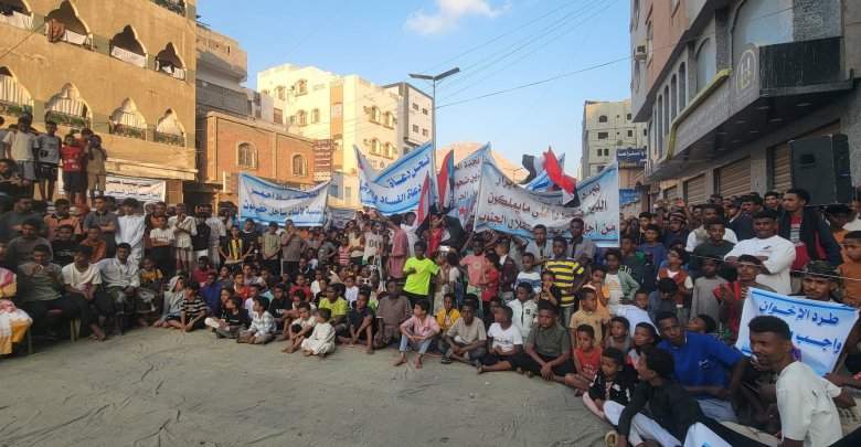 مظاهرات حضرموت ترفض حزب الإصلاح في اليمن