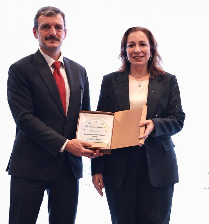 زين الأردن تحصد جائزة أممية لبيئة العمل الشاملة للمرأة