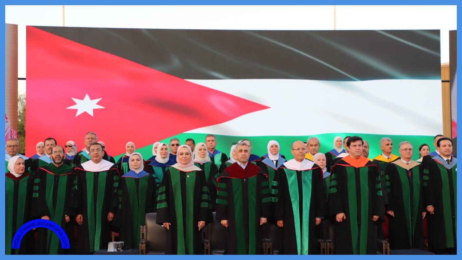 اليرموك تبدأ احتفالاتها بتخريج الفوج الـ 46 من طلبتها ..  صور