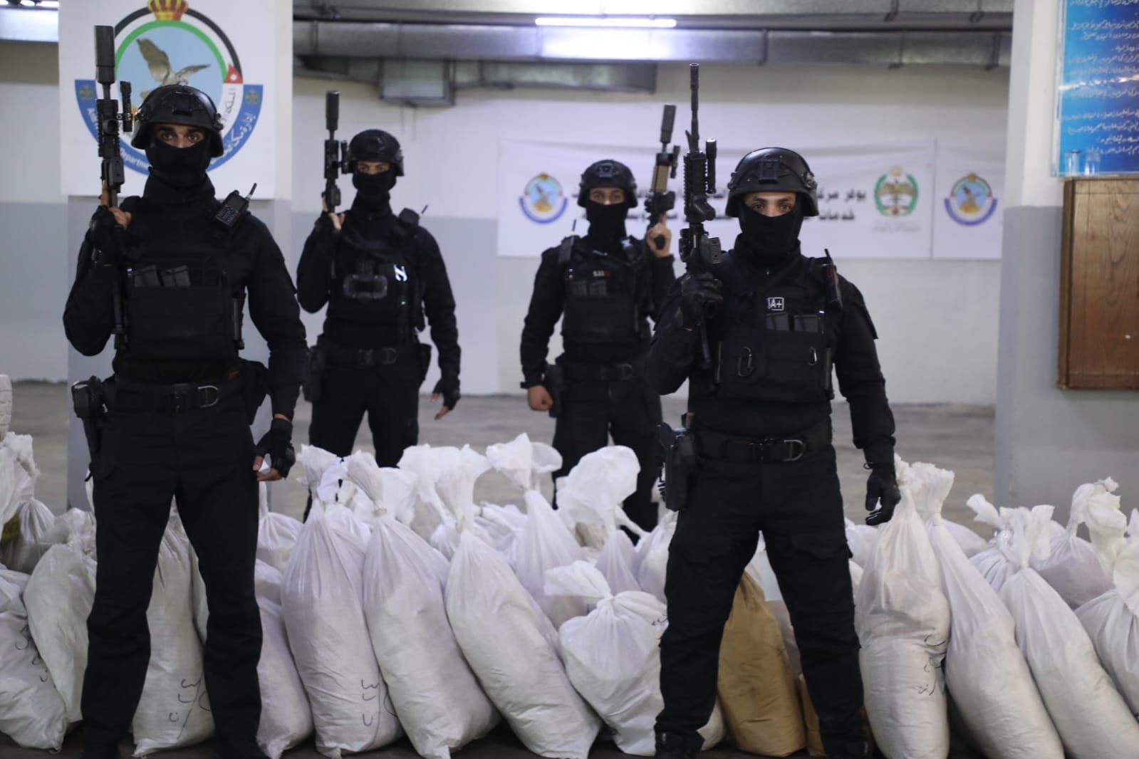 الأمن العام يتلف كميات كبيرة من المواد المخدرة ضبطت في 148 قضية