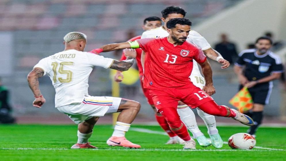 النشامى يتعادل سلبياً مع فنزويلا ودياً